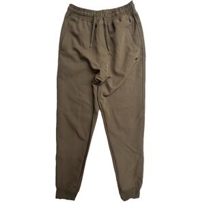 LEG3ND Jogger Pants Youth L 14-16 Brown Athletic Sweatpants Drawstring Stretch